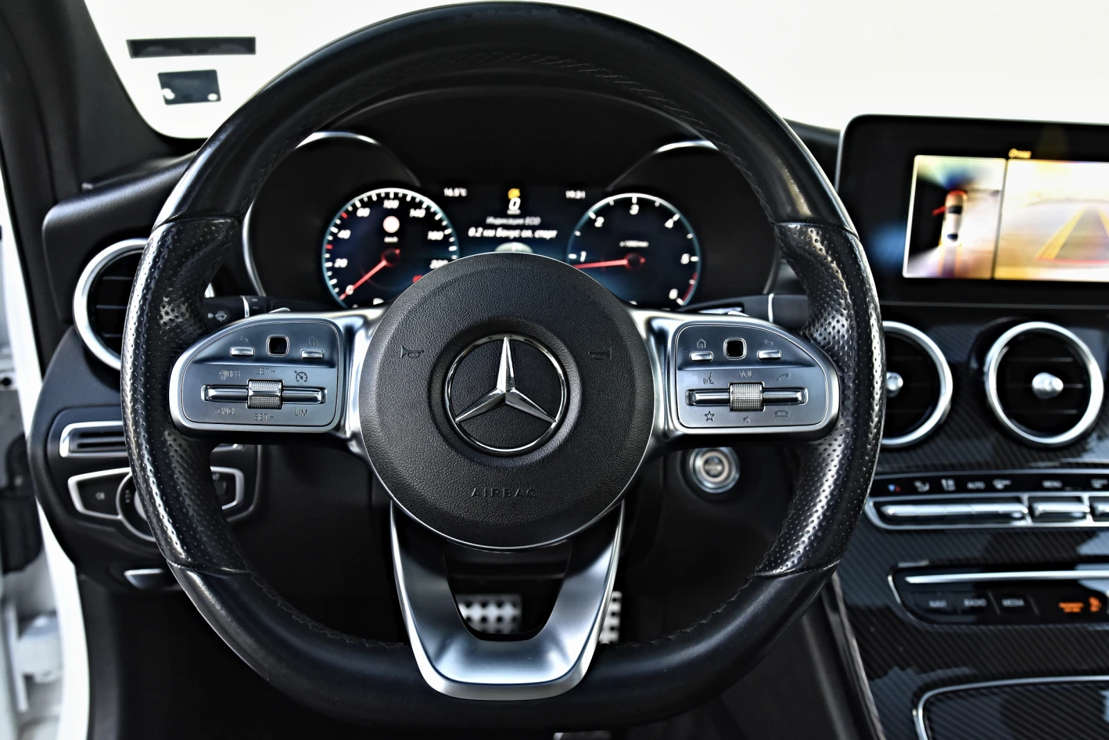 Mercedes-Benz C 220 D 9G AMG-Optik 360 MULTIBEAM BURMESTER COCKPIT PAN, снимка 11 - Автомобили и джипове - 54918991