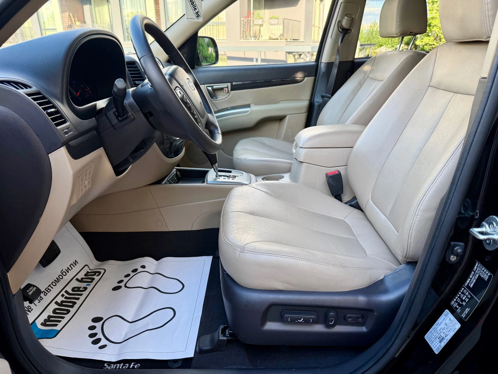 Hyundai Santa fe 2.2 CRDI АВТОМАТ/КОЖА/НАВИ, снимка 7 - Автомобили и джипове - 54571464