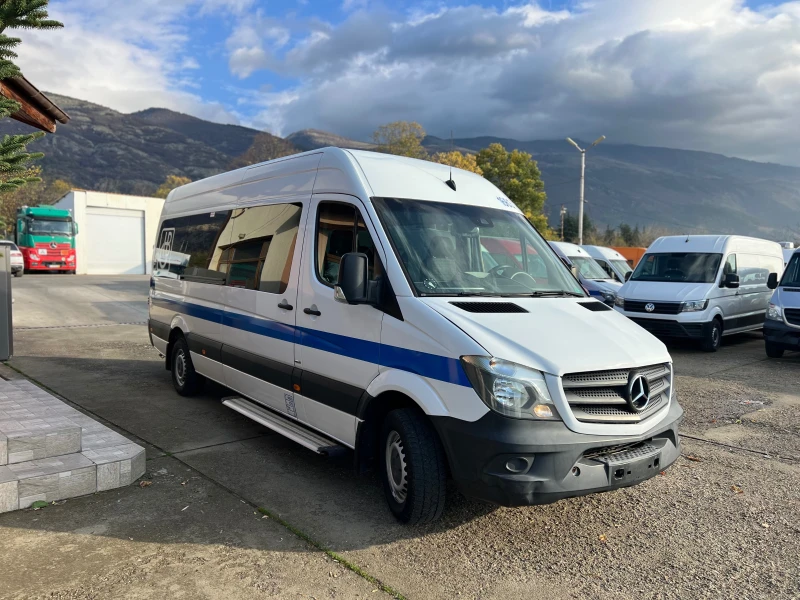 Mercedes-Benz Sprinter 314 EURO 6 , 12 MЕСТА , КЛИМА , снимка 3 - Бусове и автобуси - 52500259
