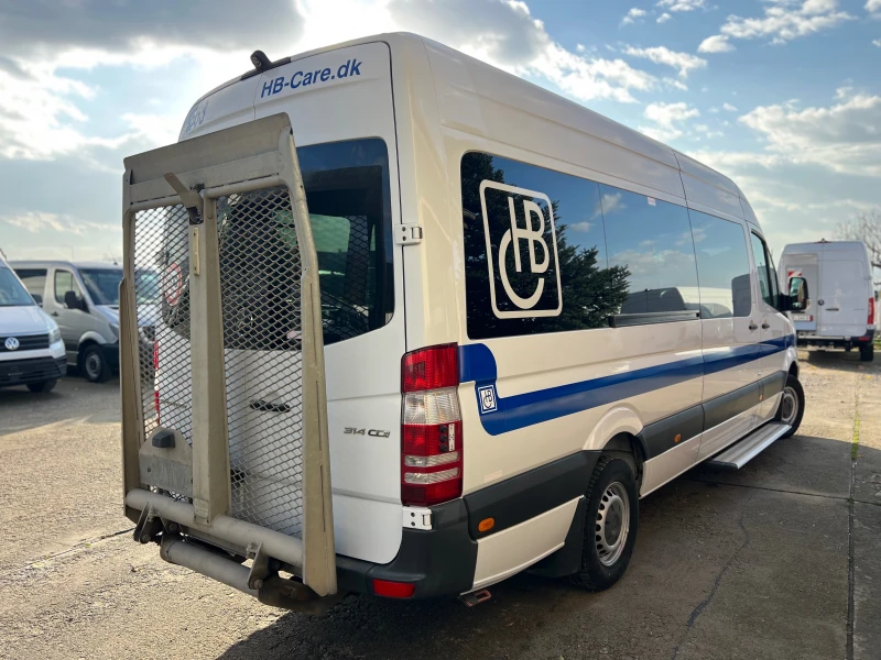 Mercedes-Benz Sprinter 314 EURO 6 , 12 MЕСТА , КЛИМА , снимка 4 - Бусове и автобуси - 52500259