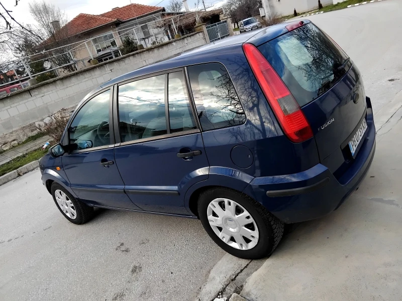 Ford Fusion 1.4i.80k+ КЛИМА. БЕНЗИН. 2004Г., снимка 9 - Автомобили и джипове - 53181828