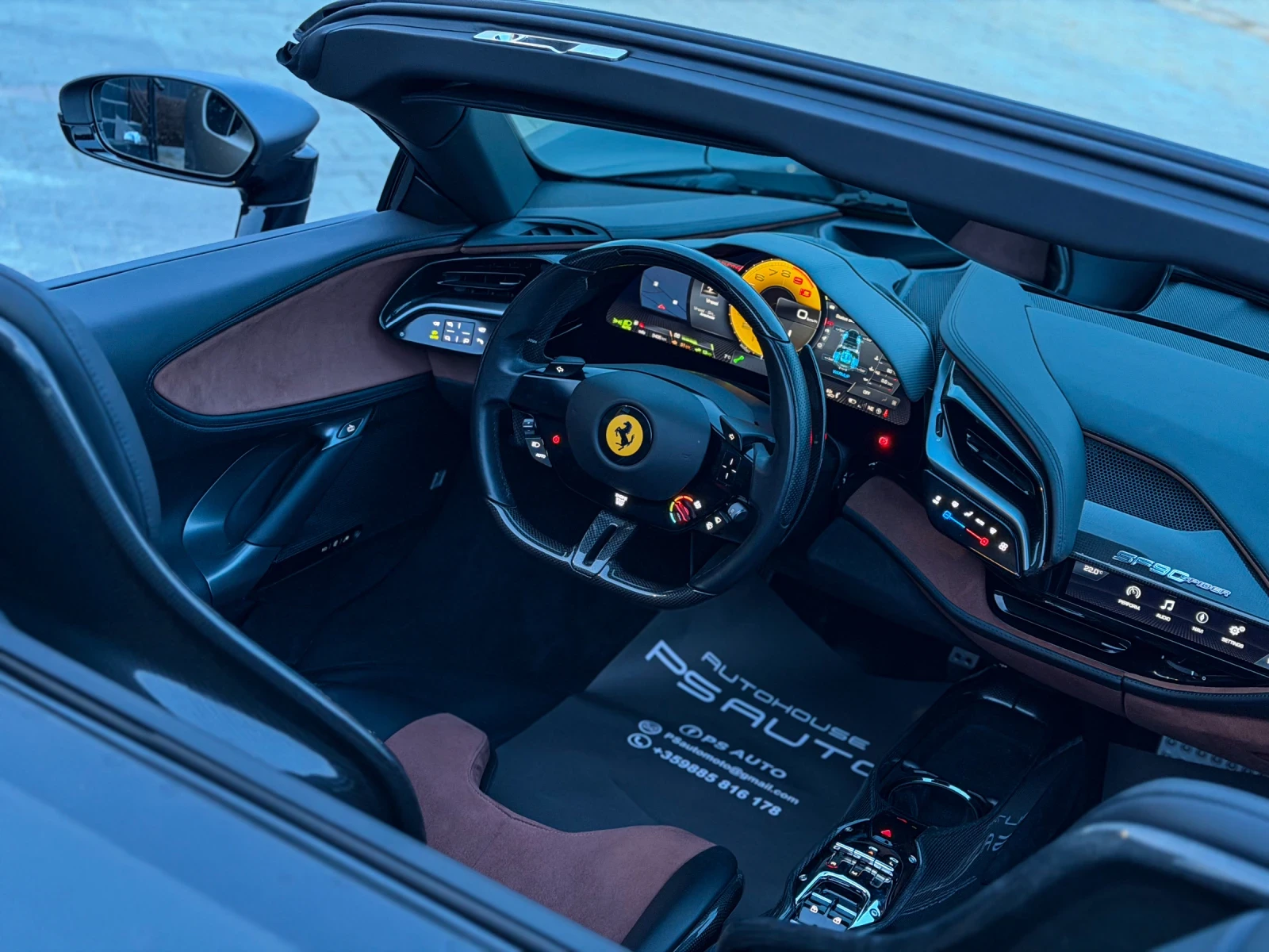 Ferrari SF 90 Spider / CARBON WHEELS / Canna di Fucile Opaco, снимка 13 - Автомобили и джипове - 53927708