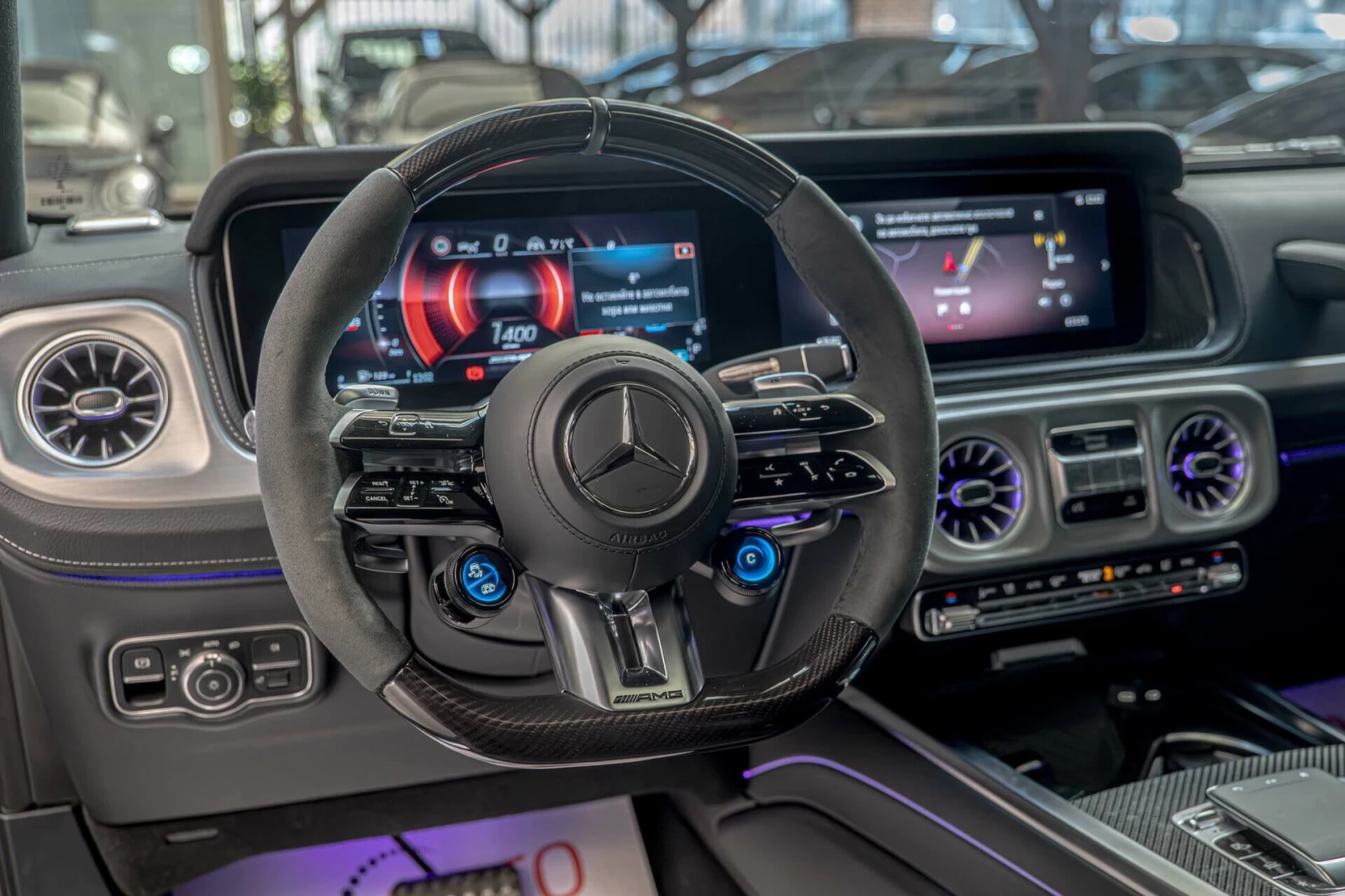 Mercedes-Benz G 63 AMG Night packet/Full Carbon/3D Burmester/Камера 360/P - изображение 10