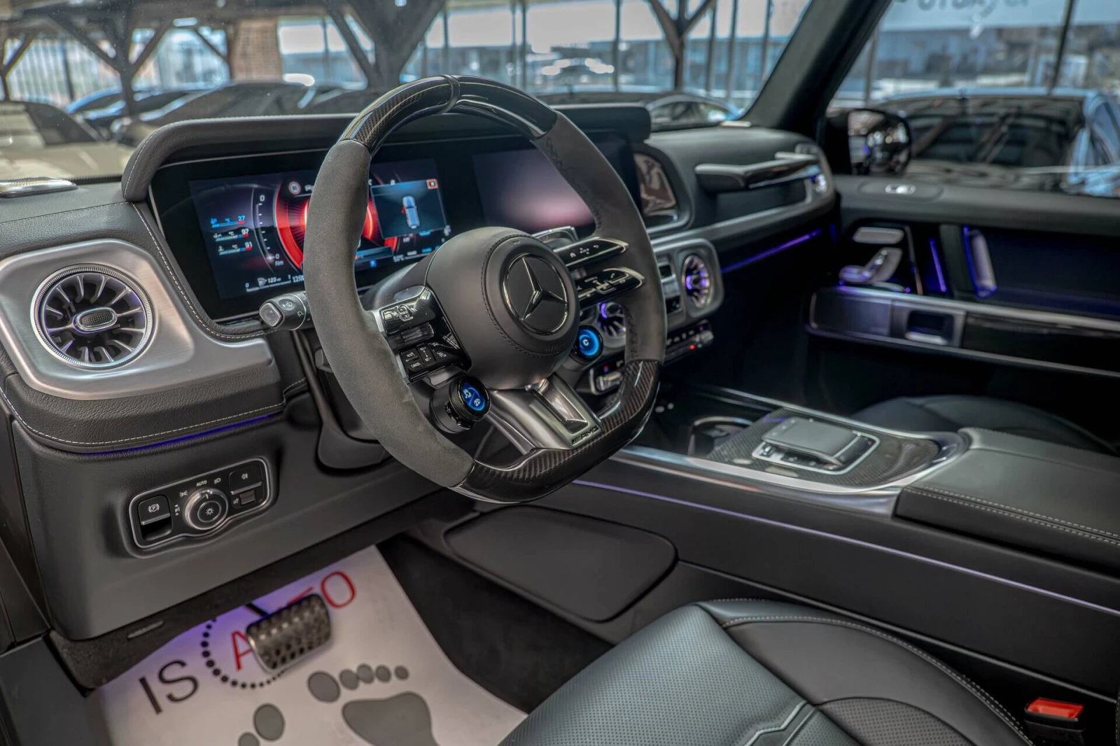 Mercedes-Benz G 63 AMG Night packet/Full Carbon/3D Burmester/Камера 360/P - изображение 7