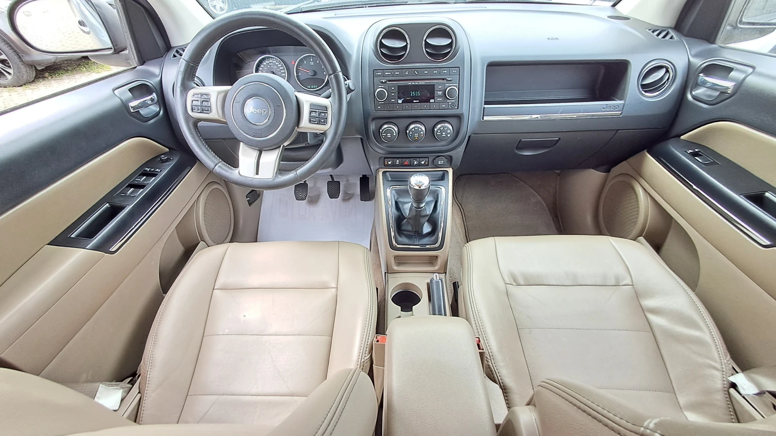 Jeep Compass 4X4 FULL РЕАЛ КМ ИЗКЛЮЧИТЕЛН СЕРВИ КНИЖ 2.2D-163кс, снимка 9 - Автомобили и джипове - 54770309