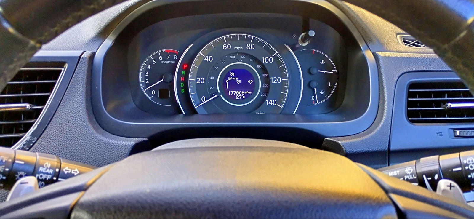 Honda Cr-v 2.0 I VTEC Автоматик, снимка 13 - Автомобили и джипове - 55087212