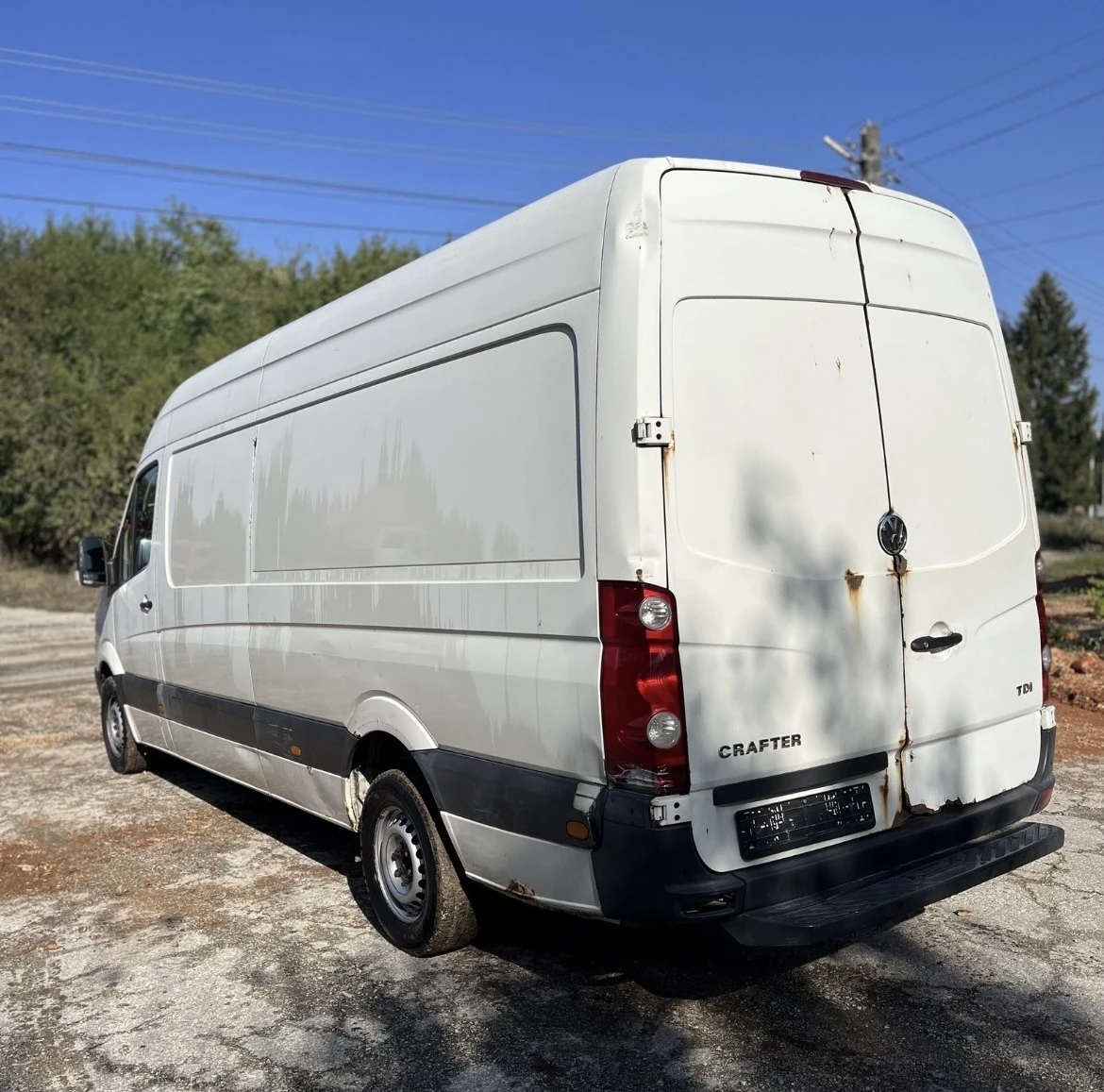 VW Crafter 2.5 tdi 136hp, НА ЧАСТИ! - изображение 2