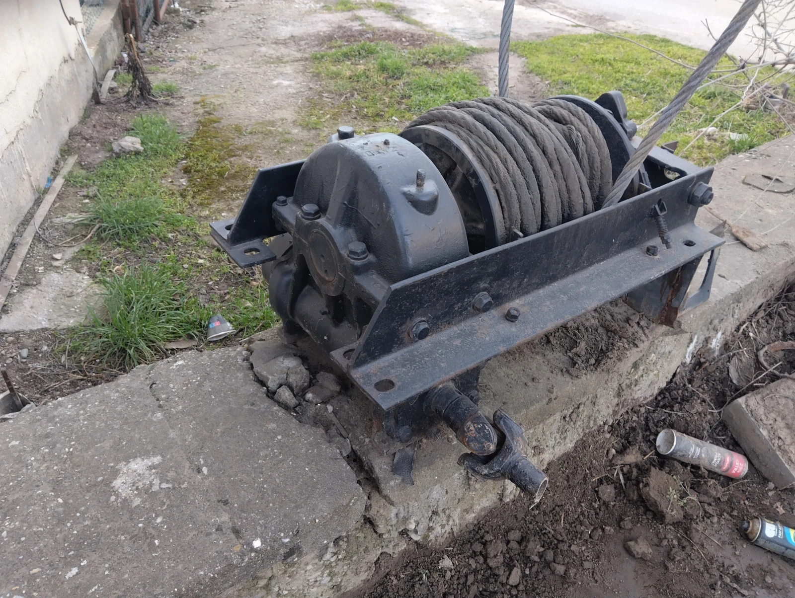 Лебедка Краз 