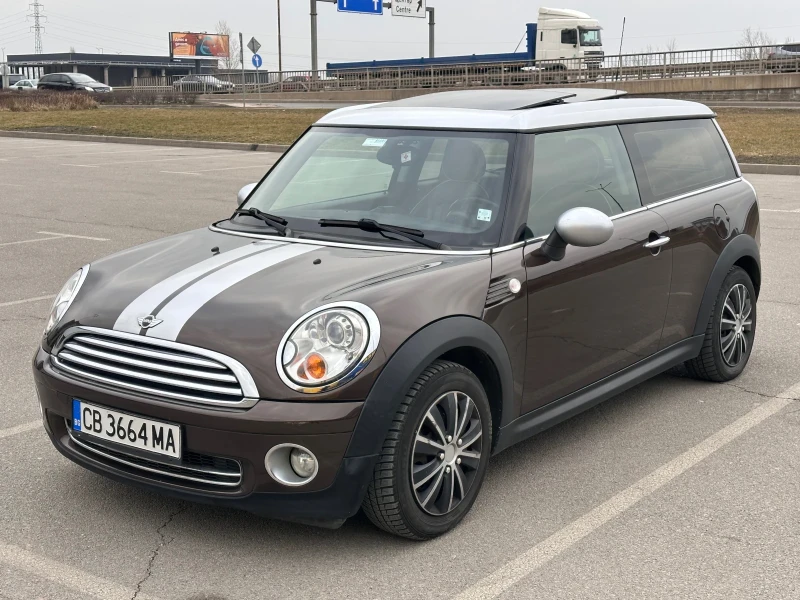 Mini Clubman 1.6i* Кожа* Панорама, снимка 3 - Автомобили и джипове - 48992152