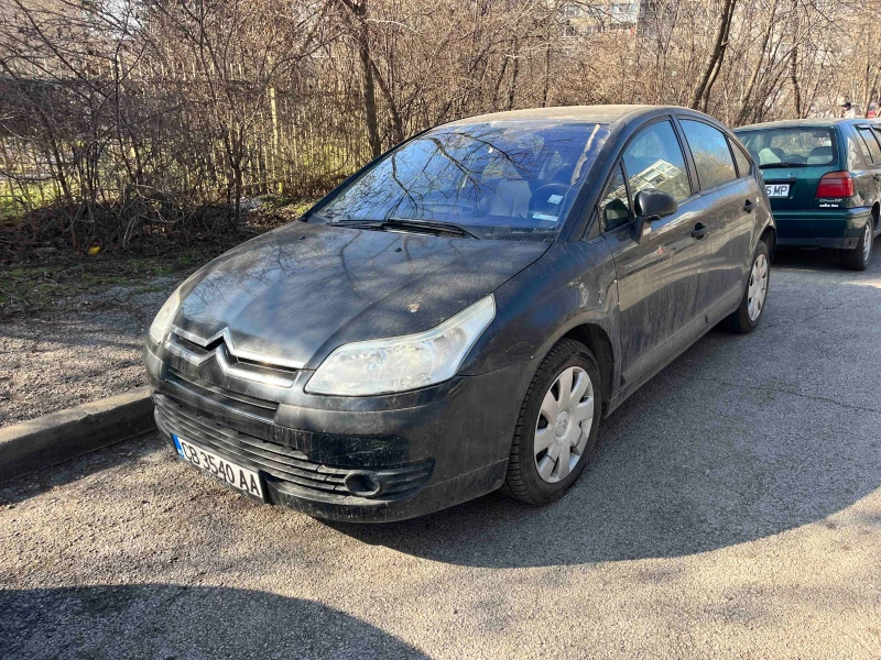 Citroen C4 1.6HDI + KЛИМАТРОНИК, снимка 1 - Автомобили и джипове - 49146775