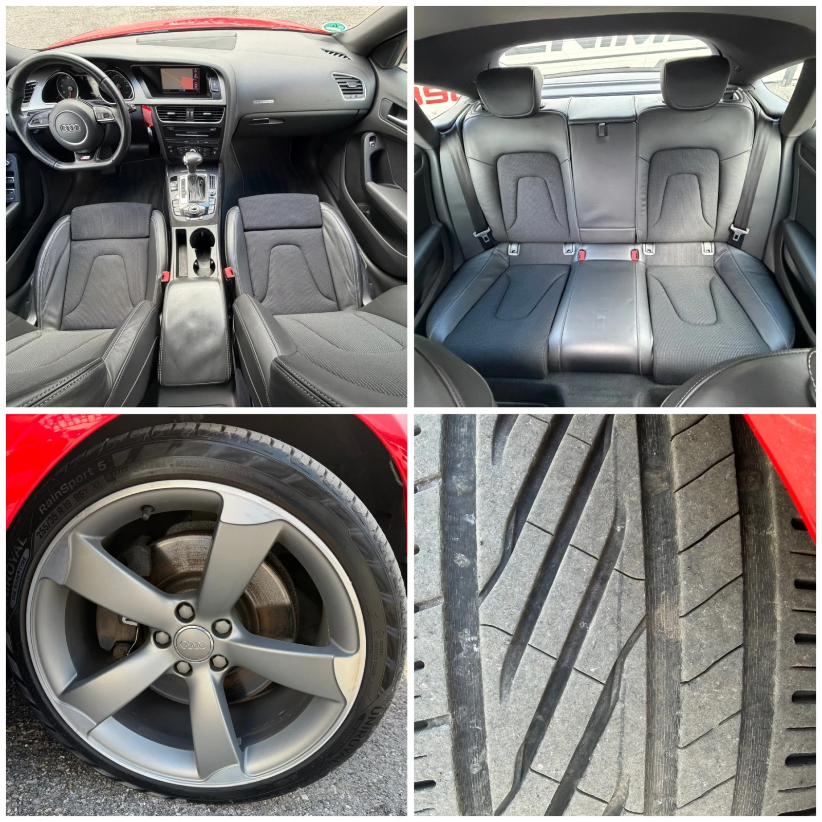 Audi A5 3.0I* 272к.с.* S-Line* 4x4* Без аналог в БГ* , снимка 13 - Автомобили и джипове - 54090646