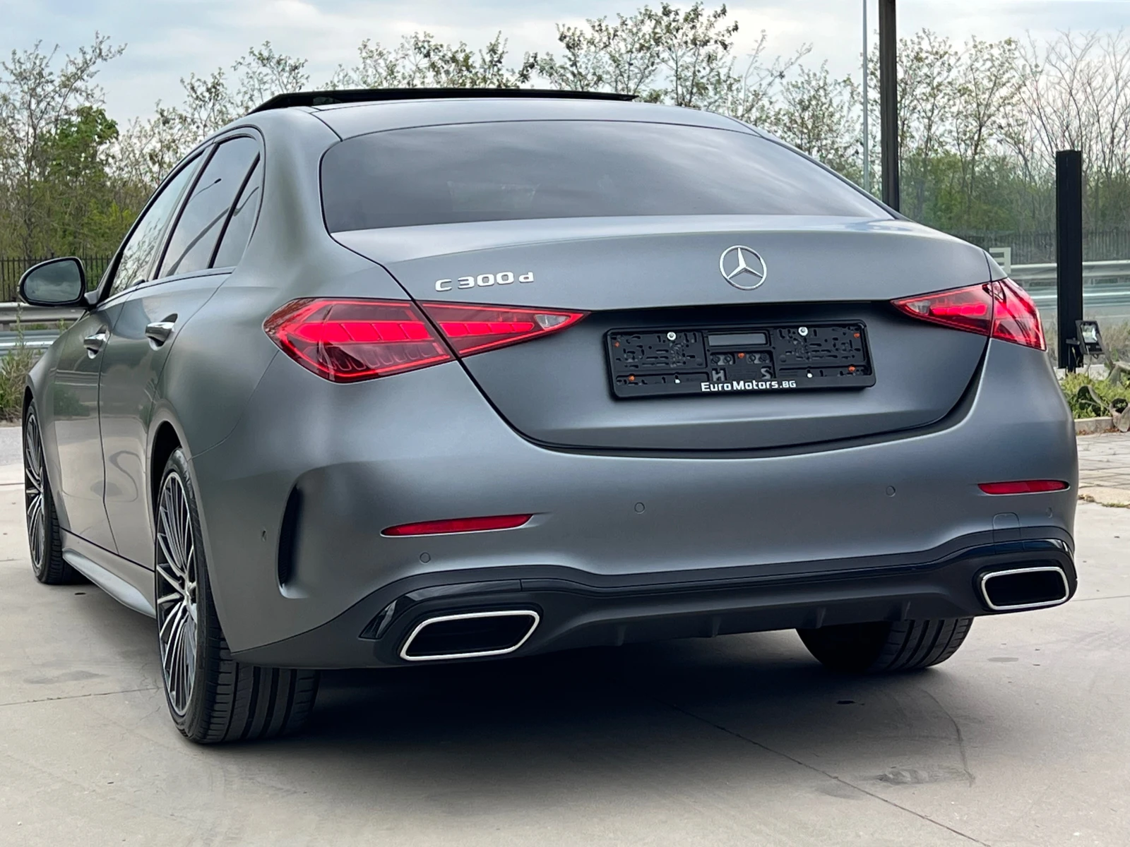 Mercedes-Benz C 300 d, 9G, MAGNO GRAY, AMG LINE, PANO, HEAD-UP, NIGHT  | Mobile.bg � ����������� 6