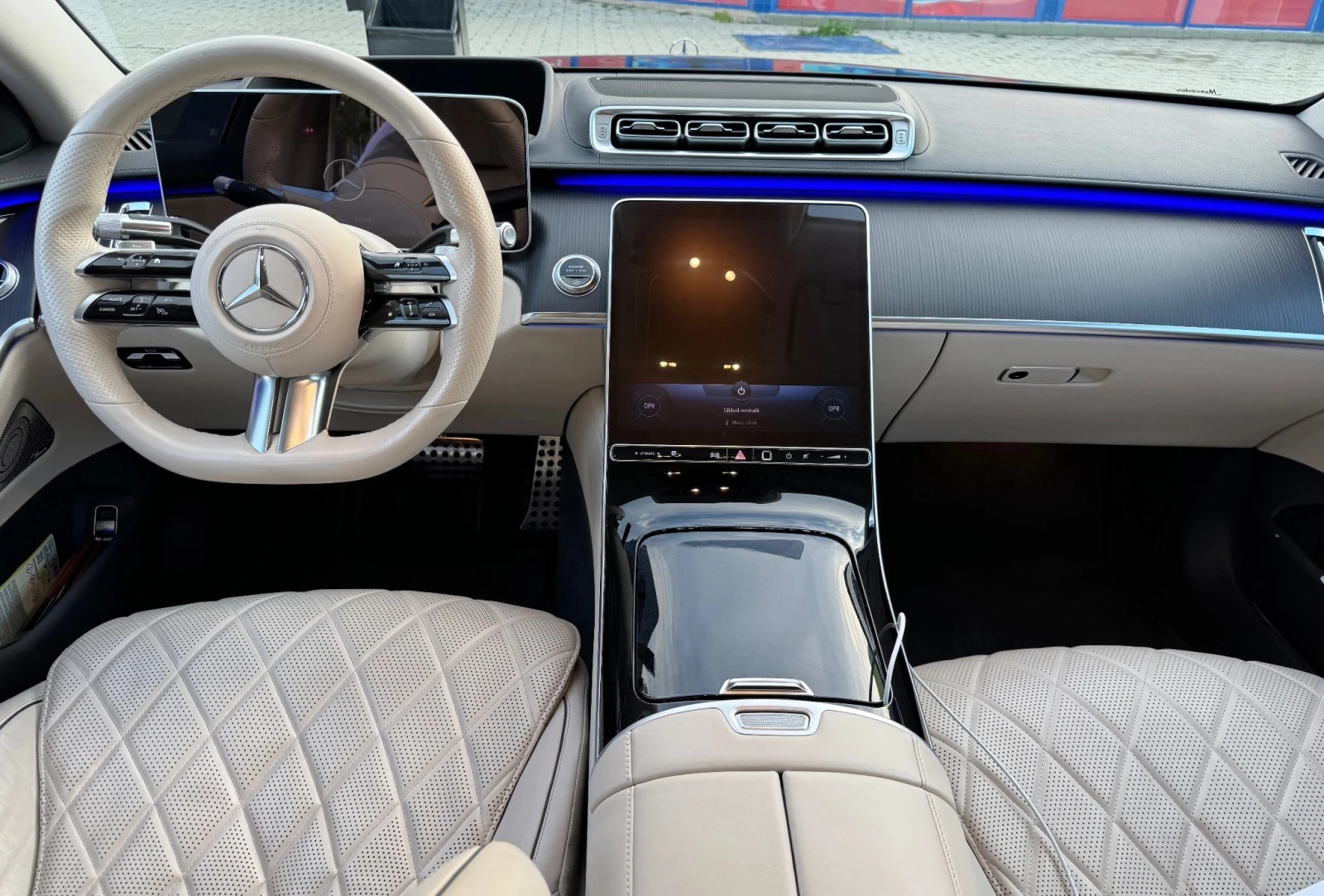 Mercedes-Benz S 400 d 4MATIC AMG-Line Long, снимка 4 - Автомобили и джипове - 55830429