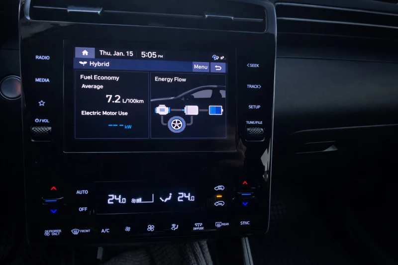 Hyundai Tucson 1.6 TURBO HYBRID ГАРАНЦИЯ, снимка 13 - Автомобили и джипове - 53451582