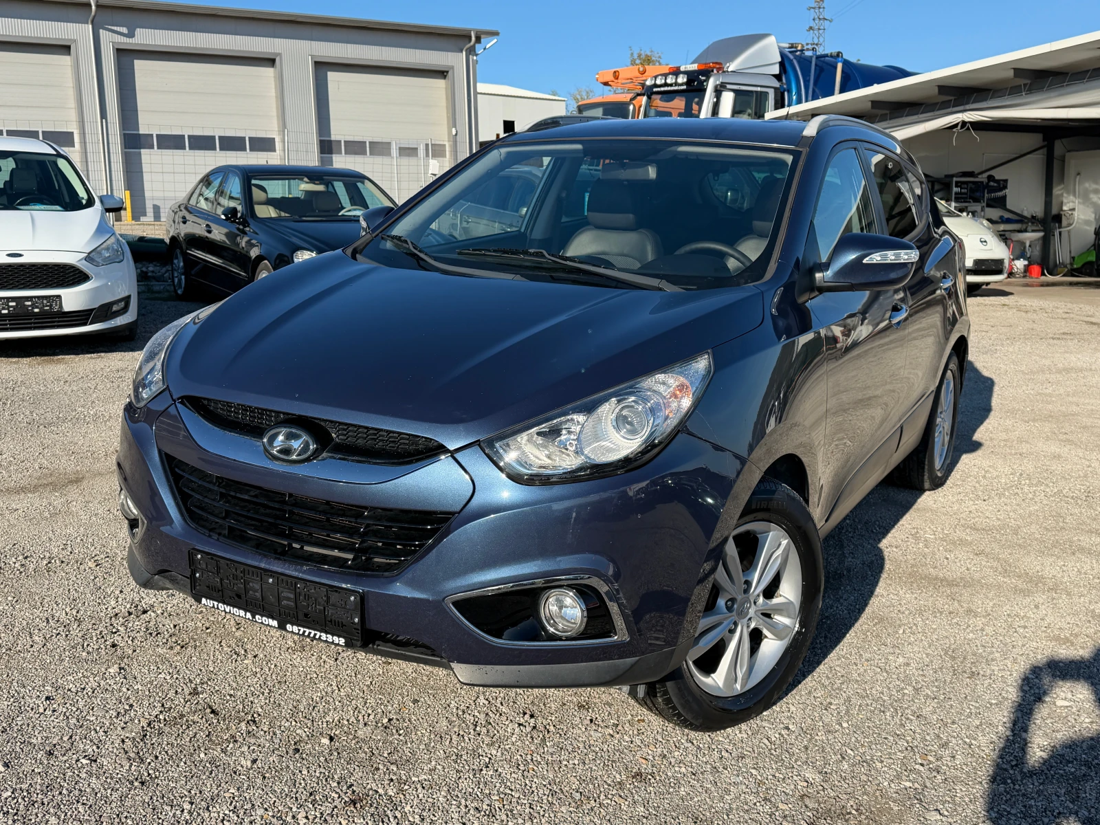 Hyundai IX35 2.0CRDI-Подгрев-климатроник-кожа-мултимедия