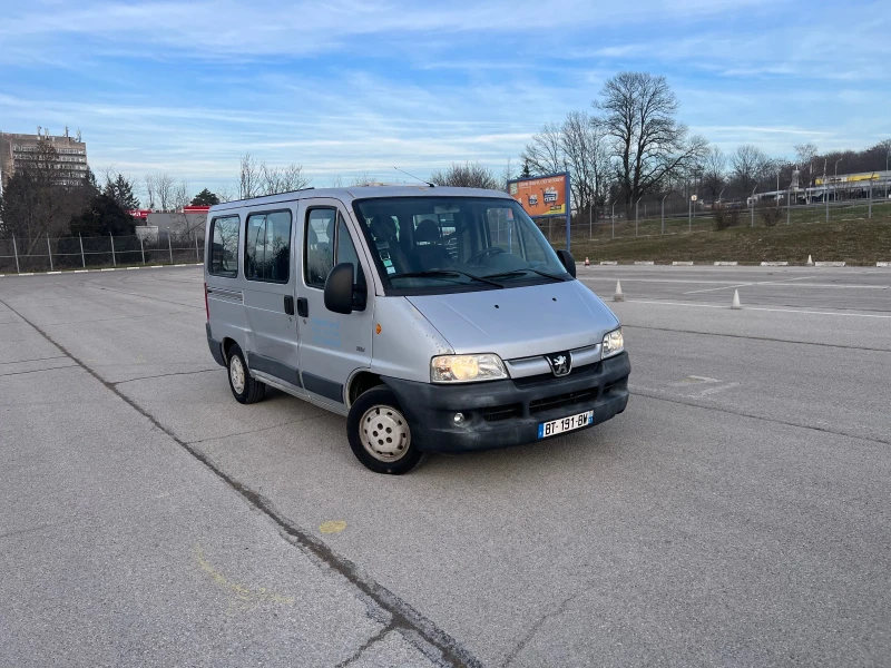 Peugeot Boxer 2.2HDI 9МЕСТЕН! КЛИМАТИК! ПЕЧКА! ЕЛ.СТЪКЛА!, снимка 3 - Бусове и автобуси - 48756410