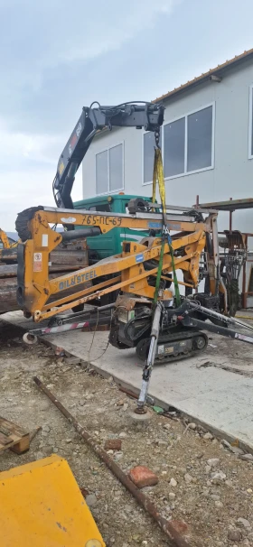 Mercedes-Benz 814 самосвал+ кран, снимка 7 - Камиони - 53648141