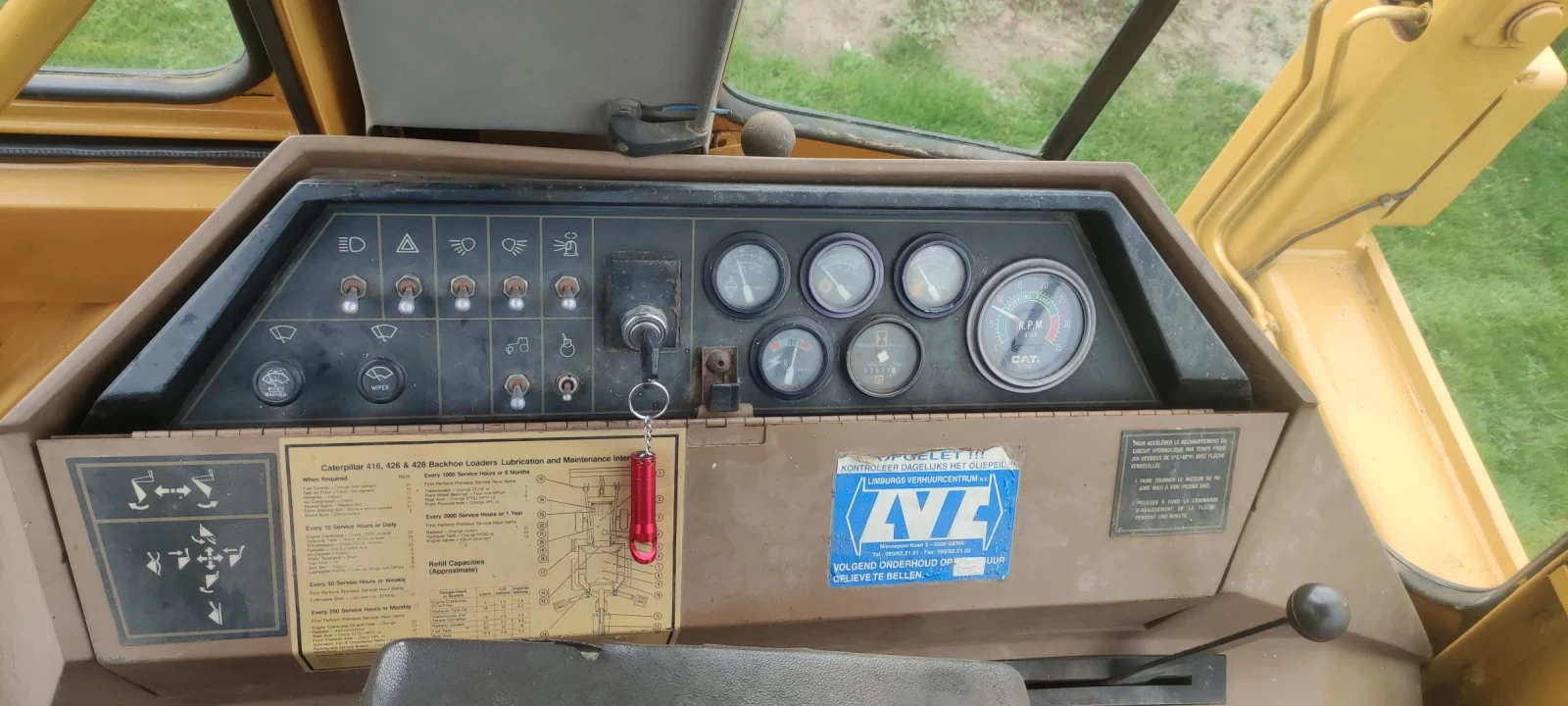 Багер Caterpillar 428 - изображение 8