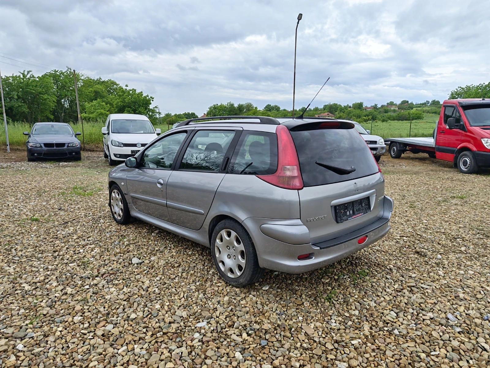 Peugeot 206 SW 1.6 HDI 110k. , снимка 5 - Автомобили и джипове - 54963032