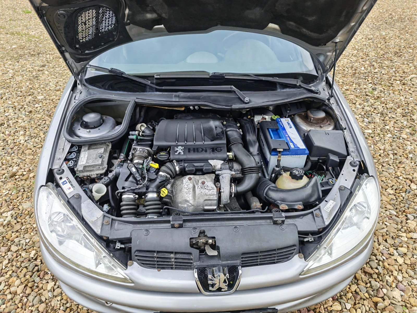 Peugeot 206 SW 1.6 HDI 110k. , снимка 17 - Автомобили и джипове - 54963032