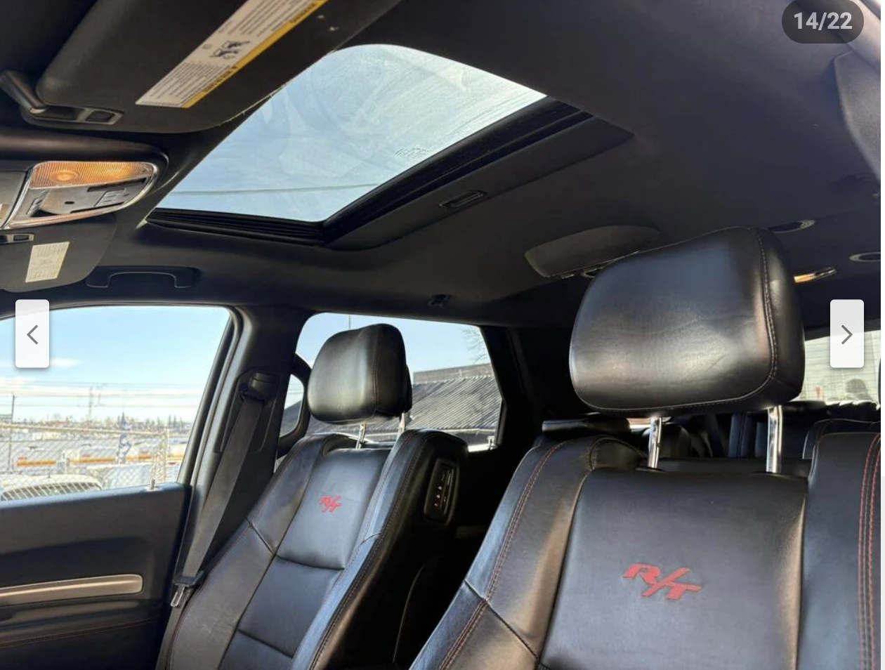 Dodge Durango R/T* 5.7* V8* 8ZF* ПОДГРЕВ* КАМЕРА* КЕЙЛЕС* LANE* , снимка 15 - Автомобили и джипове - 53839491