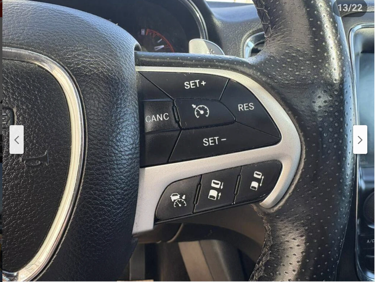 Dodge Durango R/T* 5.7* V8* 8ZF* ПОДГРЕВ* КАМЕРА* КЕЙЛЕС* LANE* , снимка 12 - Автомобили и джипове - 53839491