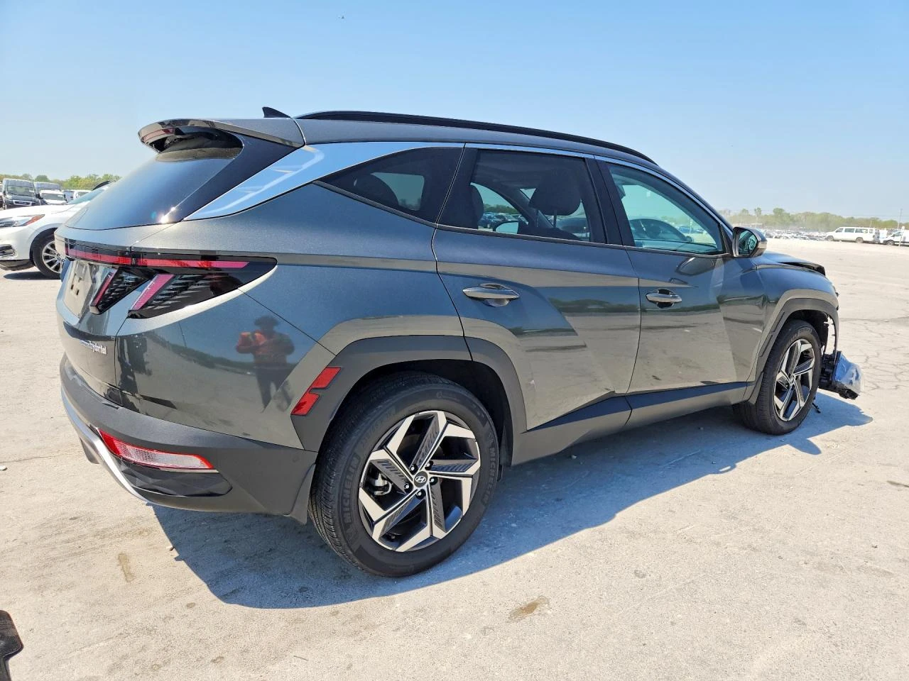 Hyundai Tucson * HYBRID* AWD* LIMITED* КОЖА* ПОДГРЕВ* ПАНОРАМА* , снимка 3 - Автомобили и джипове - 54813152