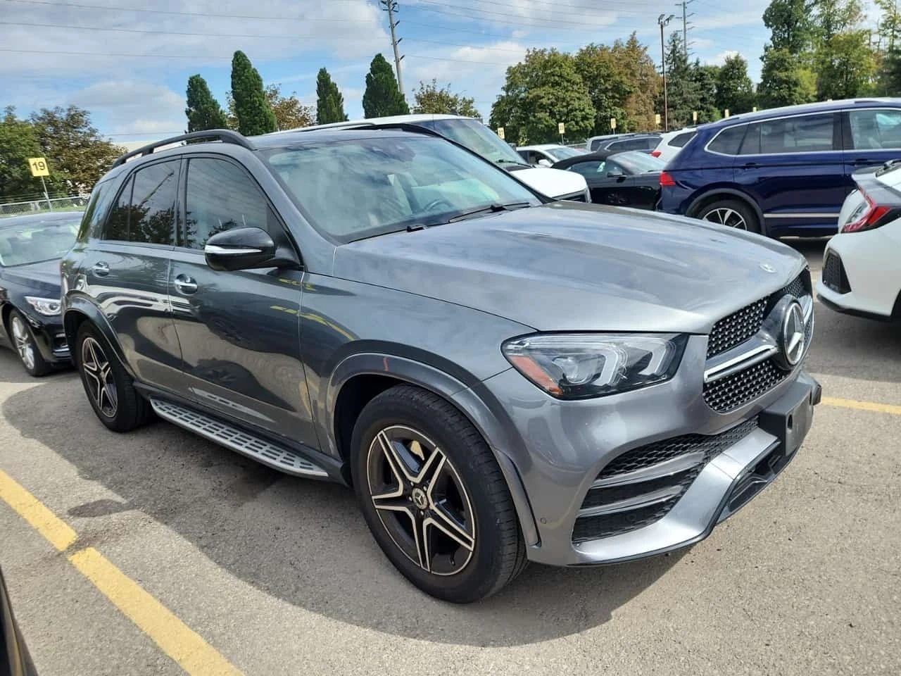 Mercedes-Benz GLE 450 AMG-PACK| BURMESTER| ОБДУХ| HUD| , снимка 5 - Автомобили и джипове - 56324775