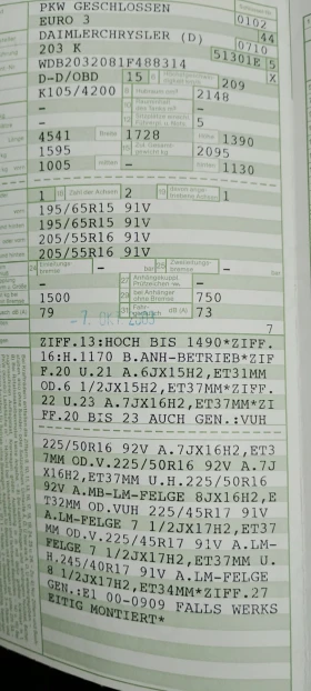 Mercedes-Benz C 220 - 2500 € / 4889.57 лв. - 82203077 8