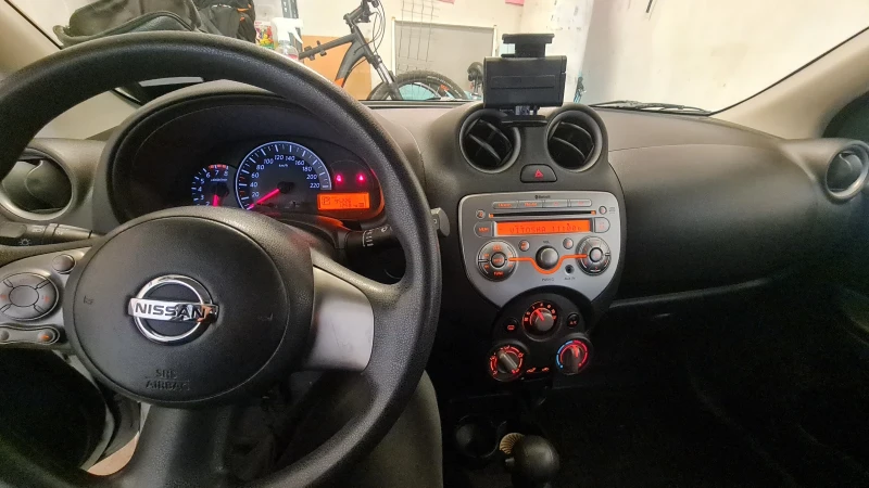 Nissan Micra 1.2 80 ps автоматик, снимка 8 - Автомобили и джипове - 48163880