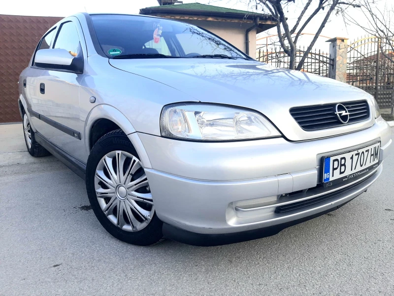 Opel Astra 1.6МОНО.75к+ КЛИМА. БЕНЗИН...ТОП , снимка 9 - Автомобили и джипове - 49104737