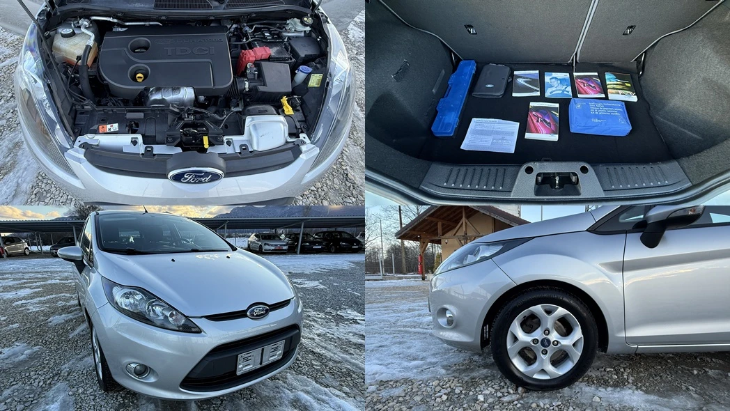 Ford Fiesta 1.4TDCI/70кс/EURO 5/НОВ ВНОС ОТ ИТАЛИЯ - изображение 10