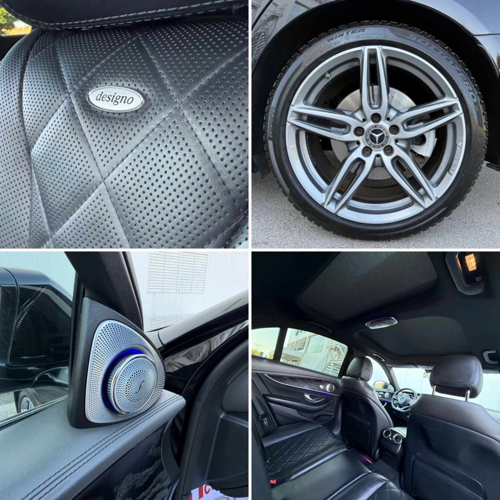 Mercedes-Benz E 350 AMG DESIGNO 4D BURMESTER HuD PANORAMA MULTIBEAM , снимка 16 - Автомобили и джипове - 55663377