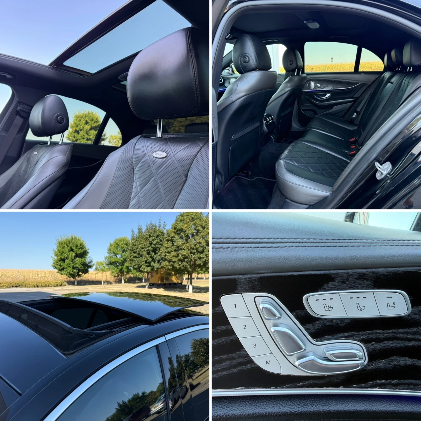 Mercedes-Benz E 350 AMG DESIGNO 4D BURMESTER HuD PANORAMA MULTIBEAM , снимка 15 - Автомобили и джипове - 55663377