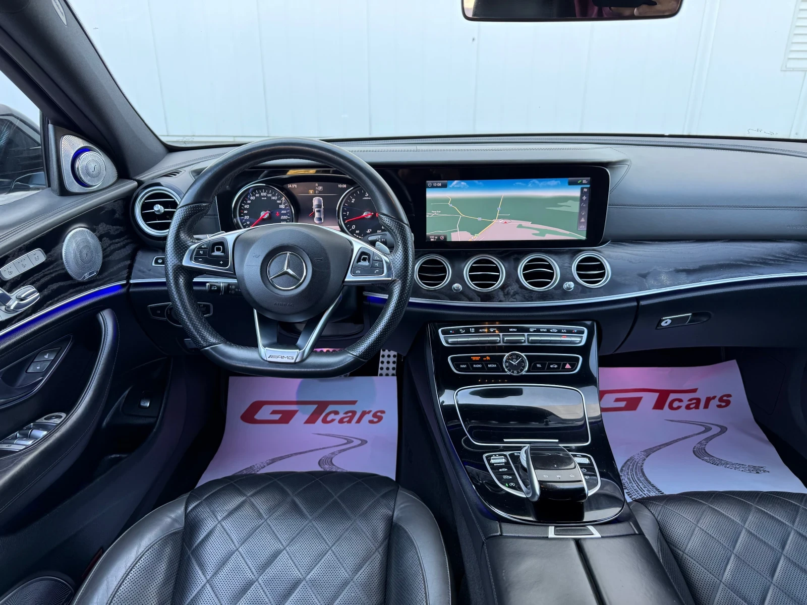 Mercedes-Benz E 350 AMG DESIGNO 4D BURMESTER HuD PANORAMA MULTIBEAM , снимка 11 - Автомобили и джипове - 55663377