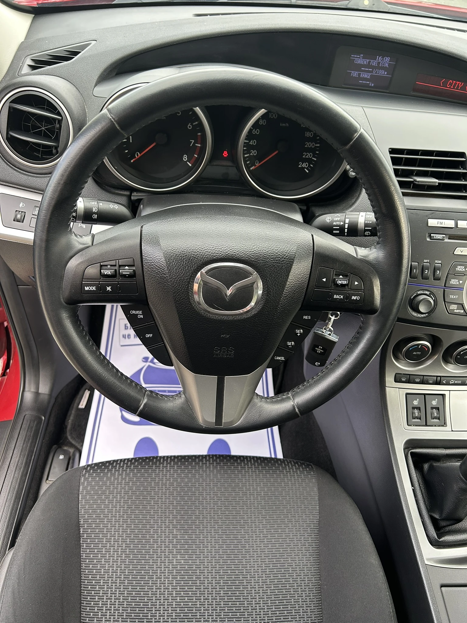 Mazda 3 1.6i* FACE* 107хил.км., снимка 12 - Автомобили и джипове - 56198809