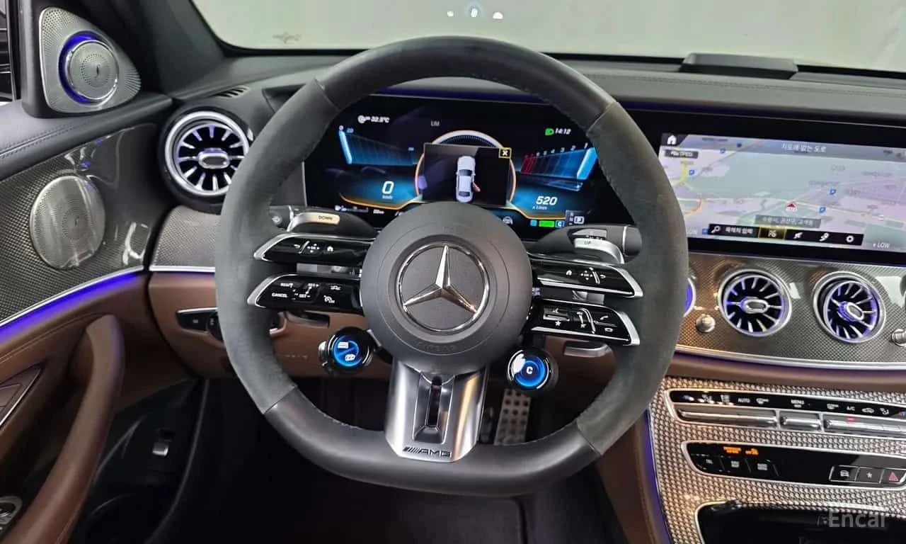 Mercedes-Benz E 53 AMG 4MATIC+ /ОБДУХВАНЕ/ПАНОРАМА/ДИСТРОНИК/360, снимка 13 - Автомобили и джипове - 56239079