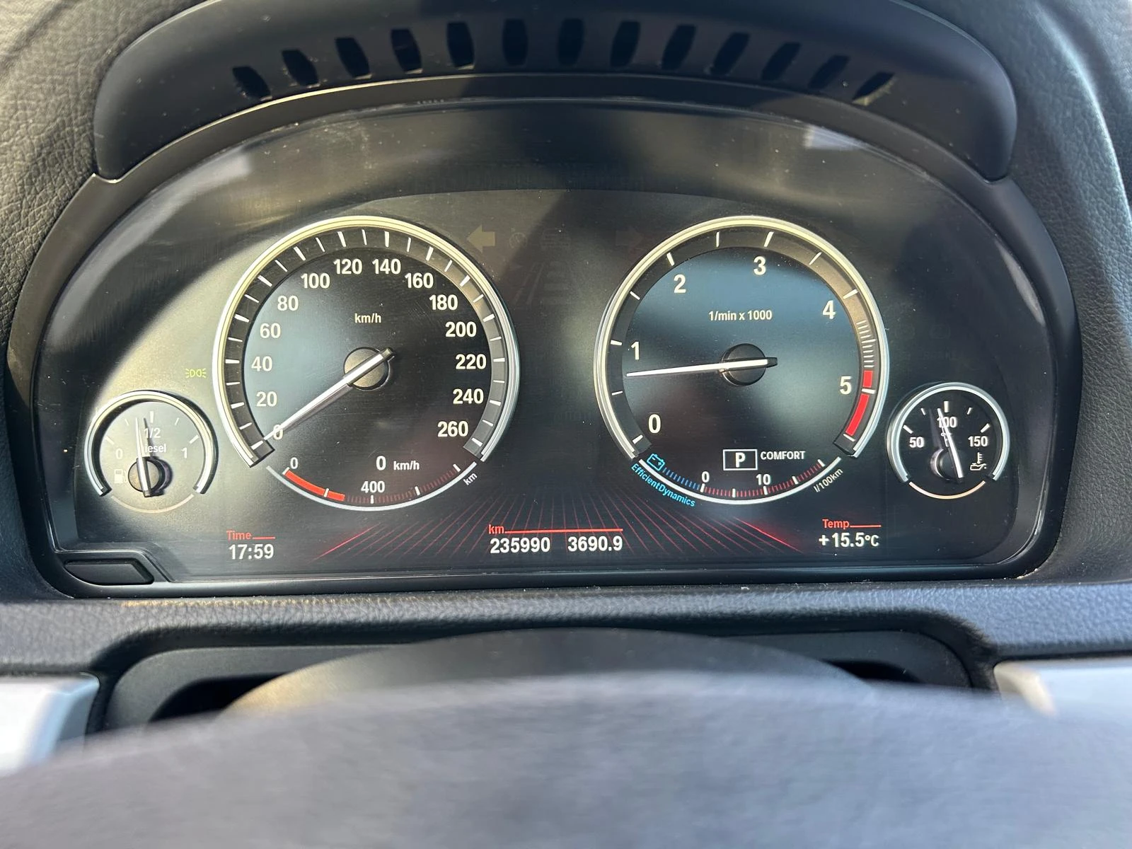 BMW 5 Gran Turismo 3.0D FULL FULL, снимка 12 - Автомобили и джипове - 56317857