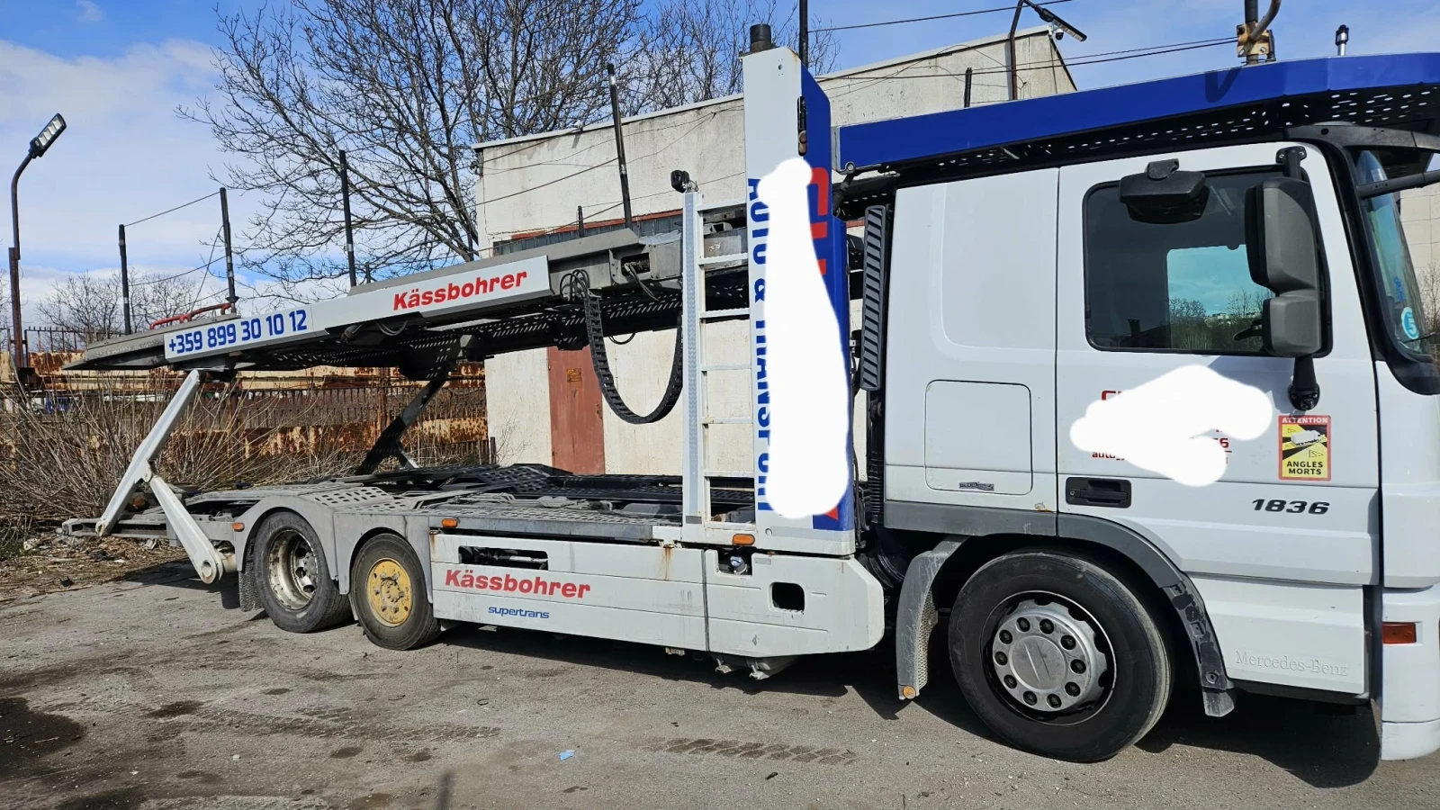 Mercedes-Benz Actros Kassbohrer Super Trans , снимка 4 - Камиони - 53954895