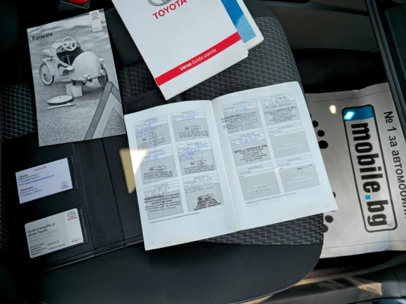 Toyota Verso D4D 7 места камера за заден ход Euro 5B, снимка 17 - Автомобили и джипове - 51375062