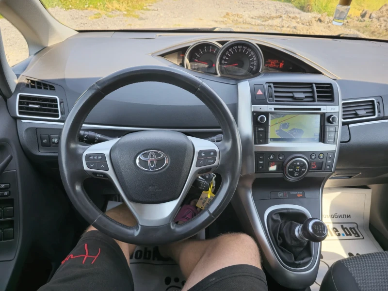 Toyota Verso D4D 7 места камера за заден ход Euro 5B, снимка 11 - Автомобили и джипове - 51375062