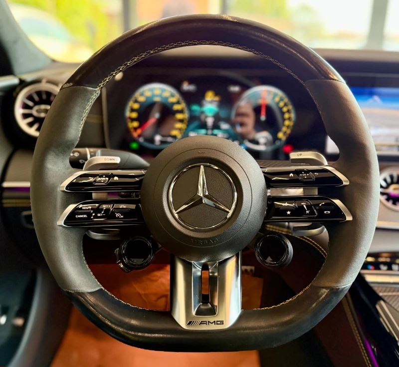 Mercedes-Benz AMG GT 63S E Performance* Aero Pack* Burmester 3D* Лизинг, снимка 10 - Автомобили и джипове - 51579837