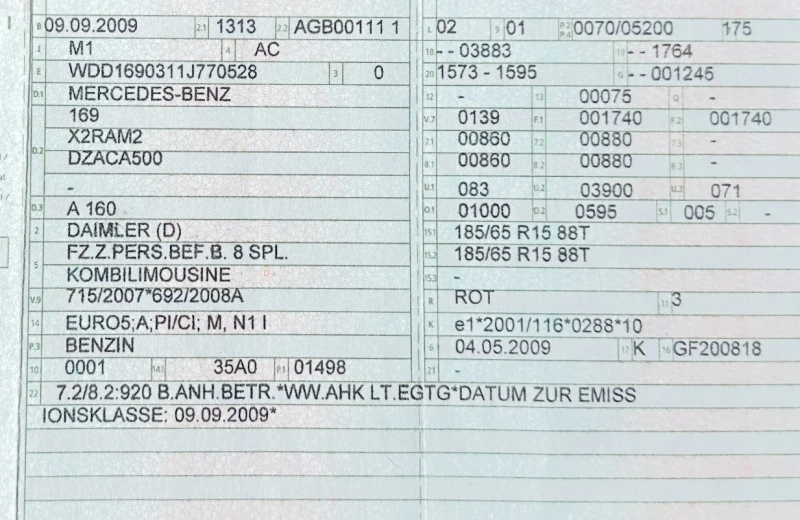 Mercedes-Benz A 160 FACELIFT , снимка 15 - Автомобили и джипове - 51782158