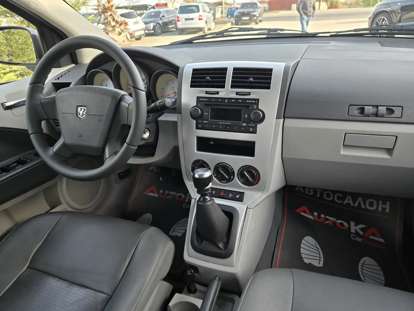 Dodge Caliber 2.0D-140кс= 6ск= ПОДГРЕВ= АВТОПИЛОТ= КОЖА, снимка 13 - Автомобили и джипове - 54195578