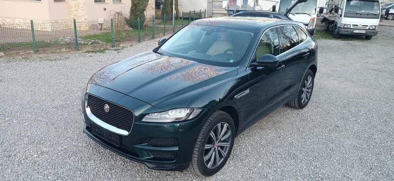 Jaguar F-PACE EXCLUSIVE/КОЖА/НАВИ/ЛЕД/БГ меню/НОВА!