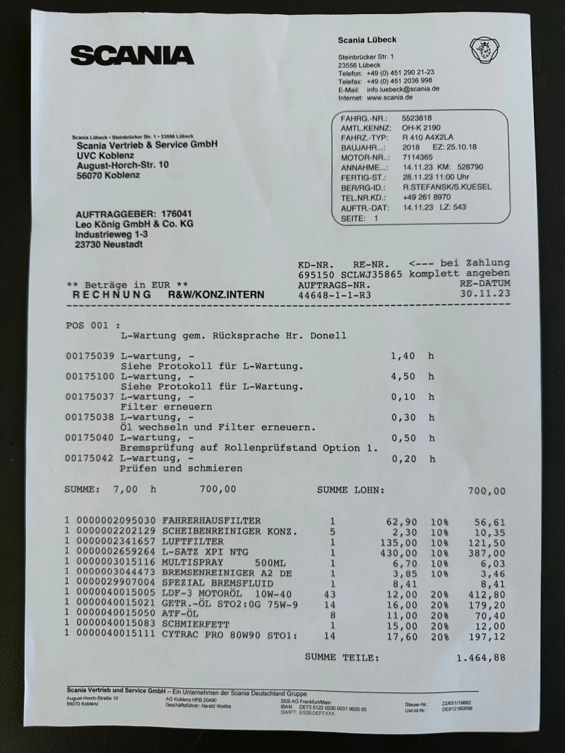 Scania R 410 Стационарен паркинг климатик!, снимка 17 - Камиони - 45826207