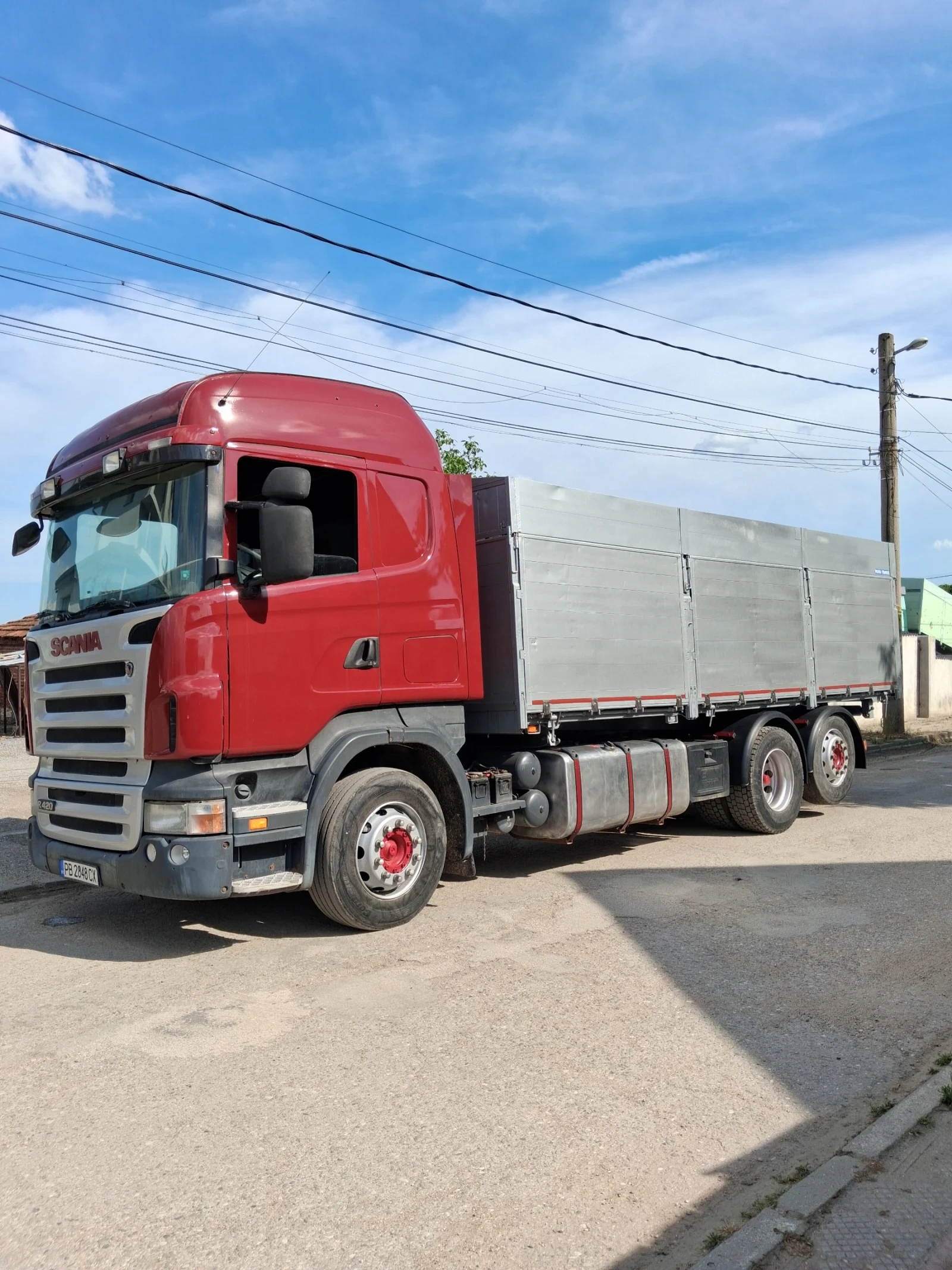 Scania R 420 Зърновоз