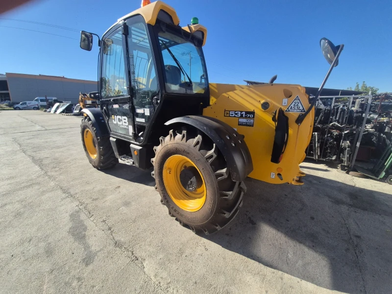 Телескопичен товарач JCB 531-70, снимка 5 - Селскостопанска техника - 47295554