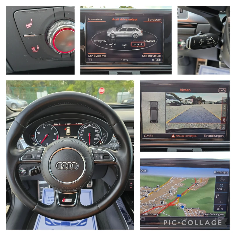 Audi A6 3.0 BiTDI/ 3X S-LINE/HEAD UP/PANOR/FULL/ШВЕЙЦ., снимка 16 - Автомобили и джипове - 47454050