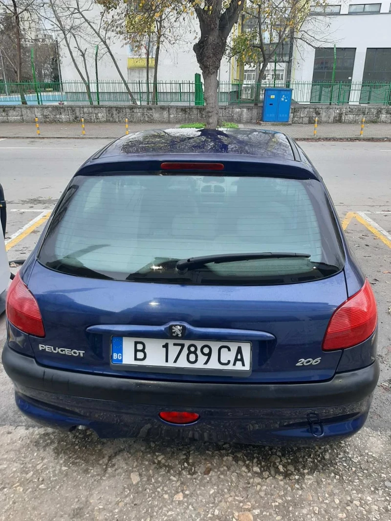 Peugeot 206 Хечбек, снимка 5 - Автомобили и джипове - 52683569
